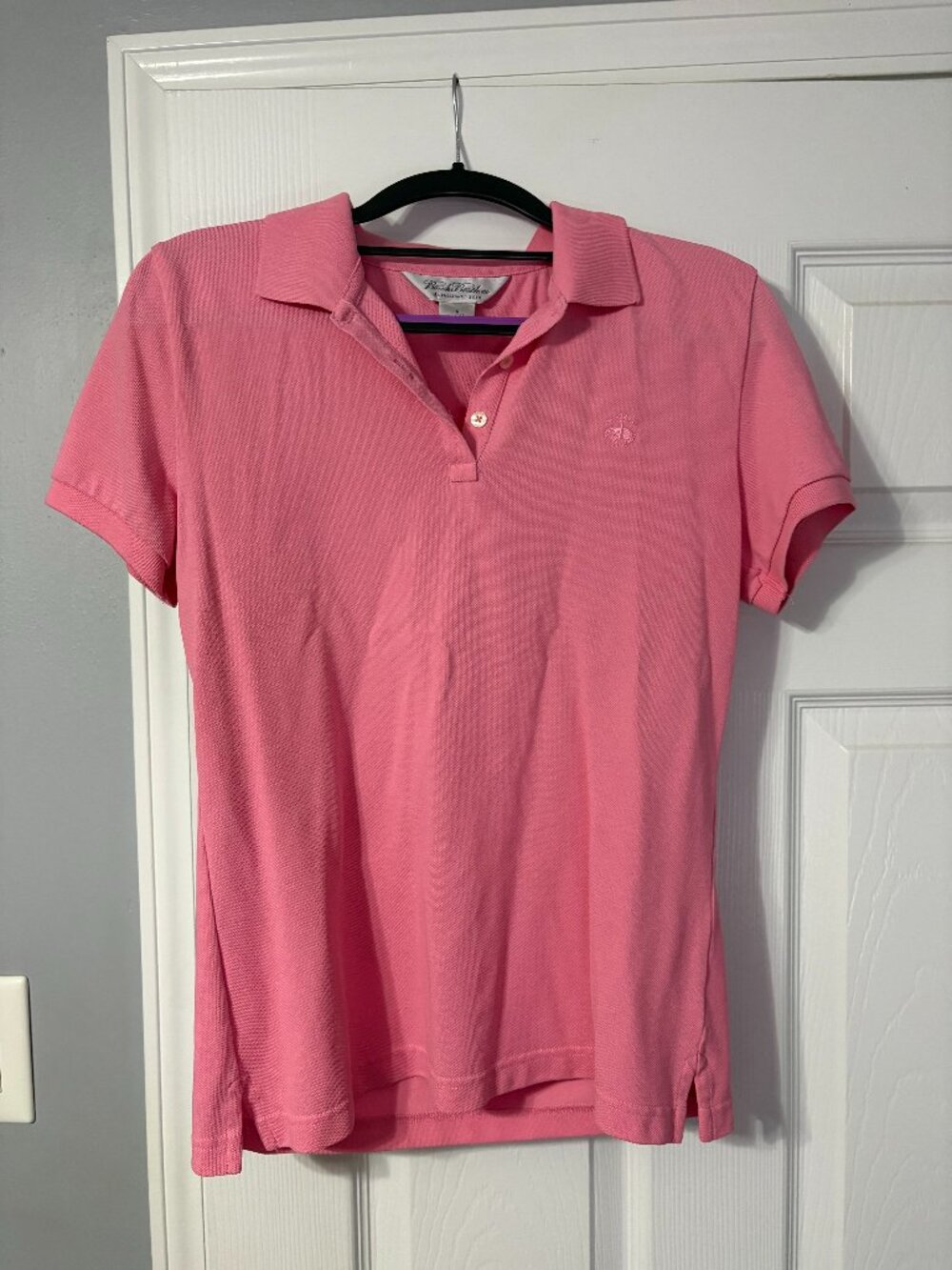 Brooks Brothers Women's Pink Polo Small